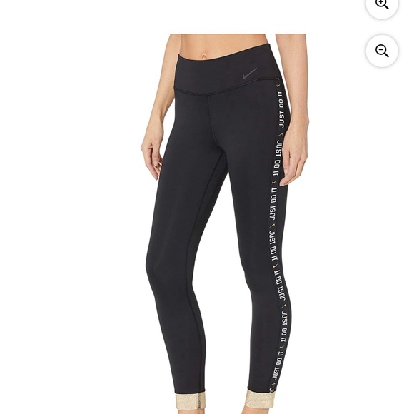 Nike One Icon Clash Glam Dunk Cuff 7/8 leggings - Picture 1 of 8